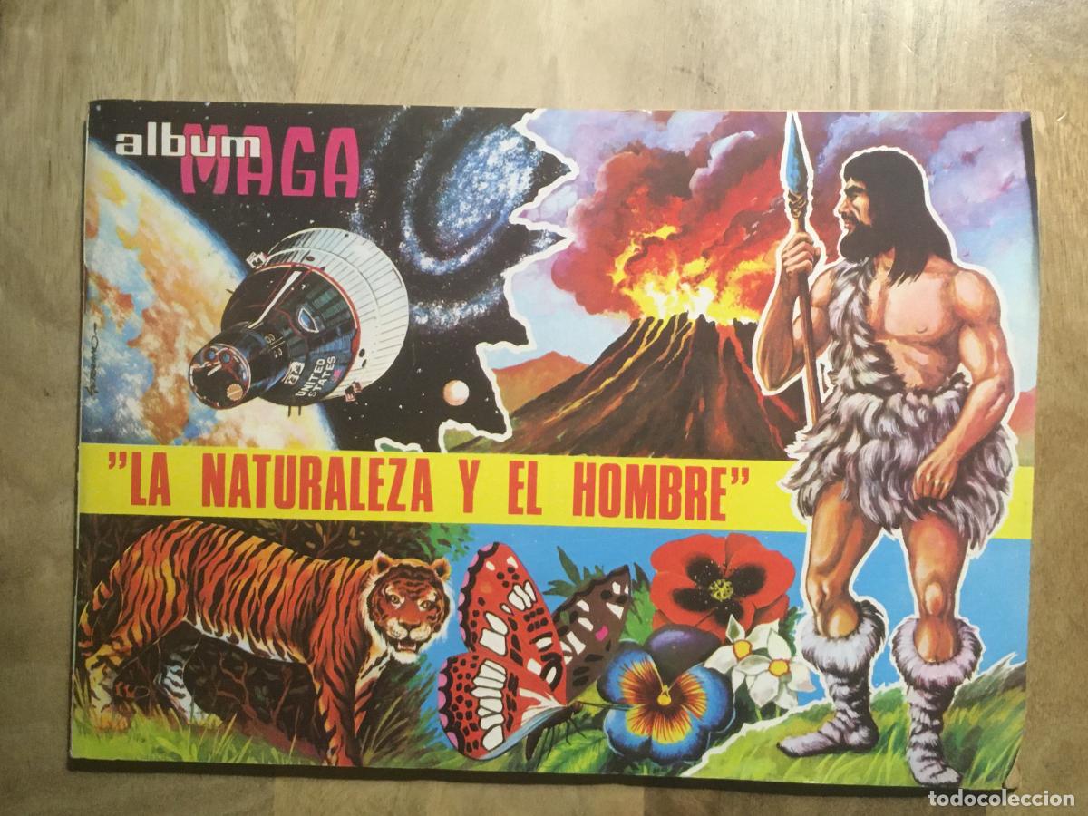 Collectionnisme Album: la naturaleza y el hombre editorial maga album de cromos completo perfecto estado como nuevo