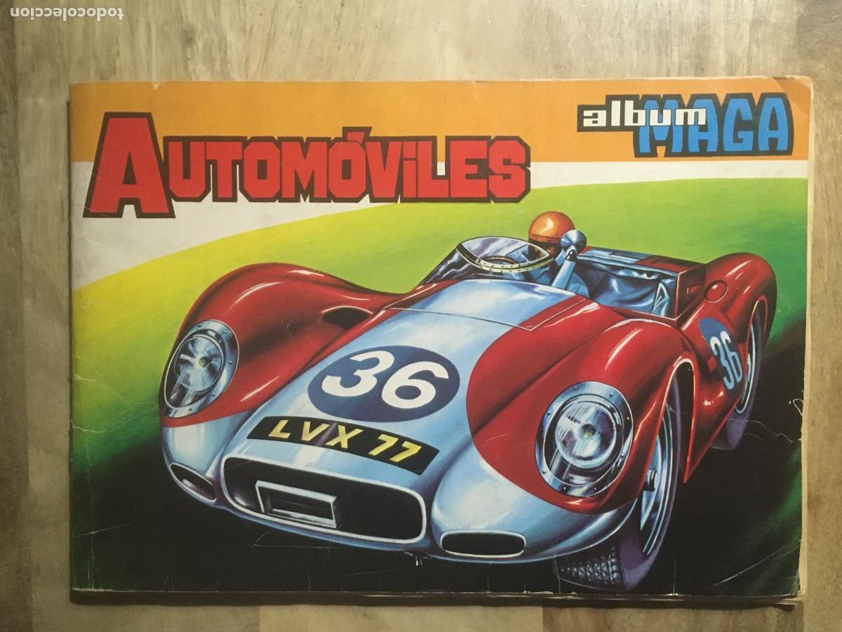 Collectionnisme Album: automoviles editorial maga album de cromos completo muy buen estado