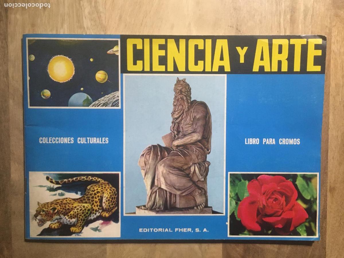 Coleccionismo &aacute;lbum: ciencia y arte album de cromos completo perfecto estado como nuevo