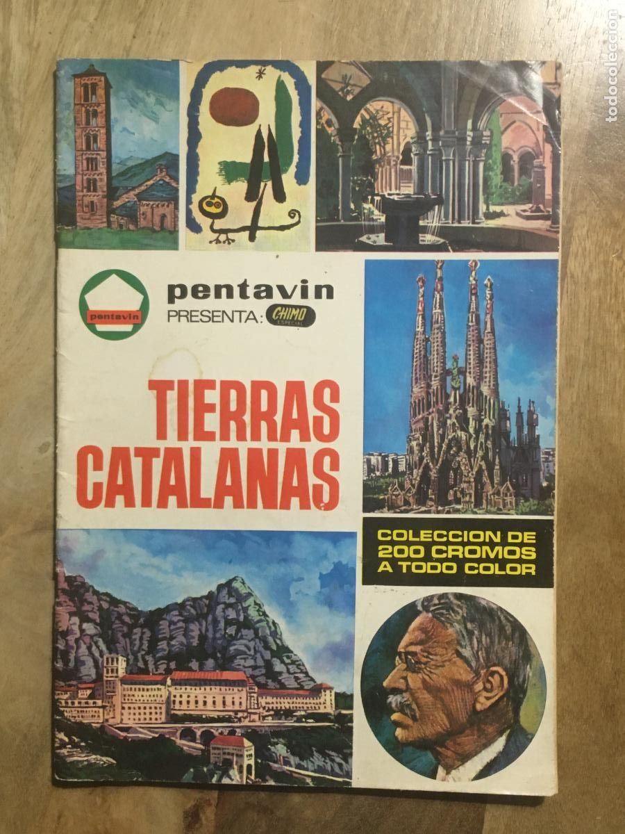 Coleccionismo &aacute;lbum: tierras catalanas pentavin album de cromos completo perfecto estado como nuevo