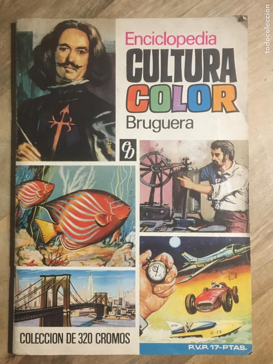 Coleccionismo &aacute;lbum: cultura color bruguera album de cromos completo perfecto estado como nuevo