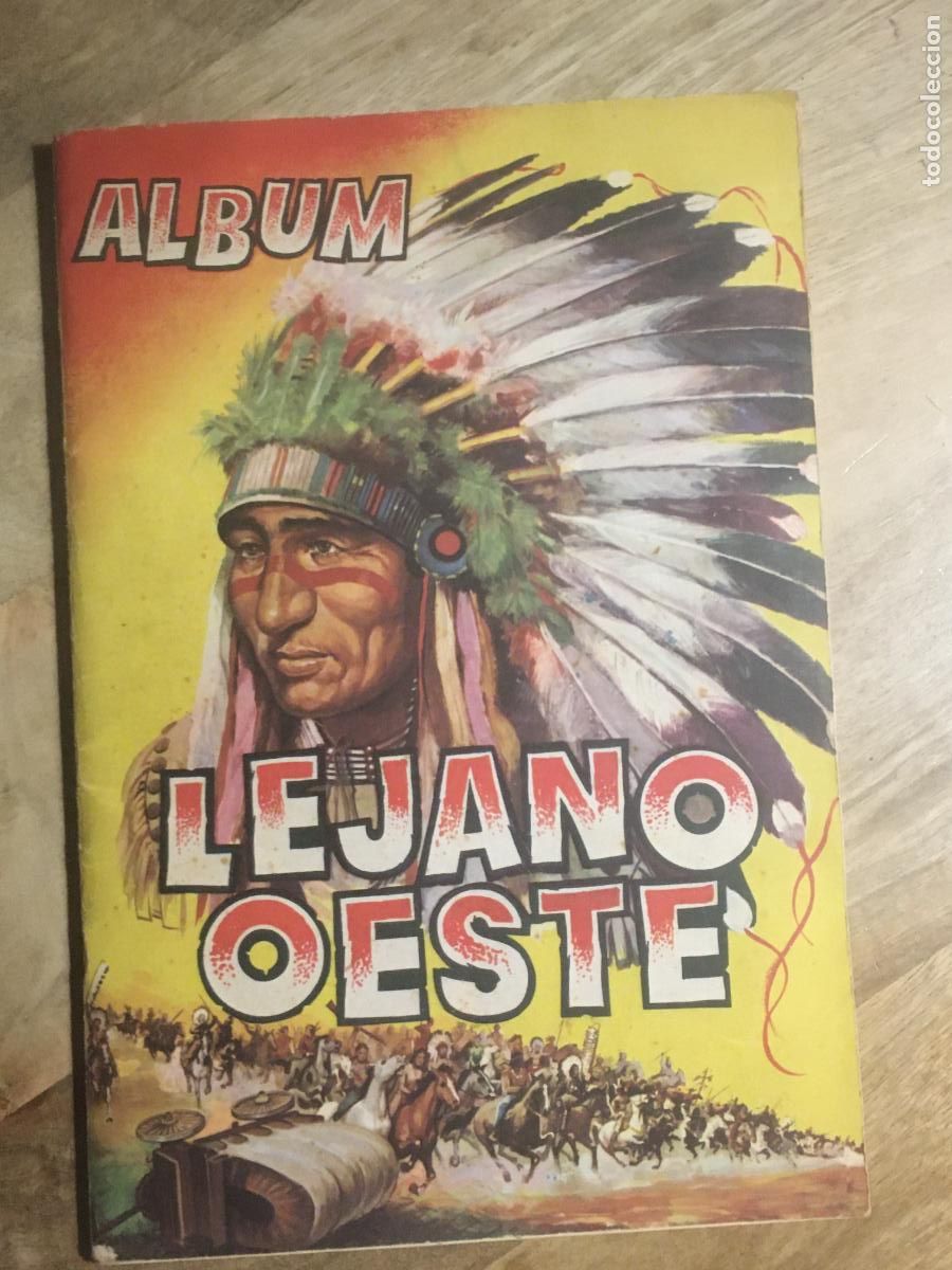 Coleccionismo &aacute;lbum: lejano oeste album de cromos completo perfecto estado como nuevo