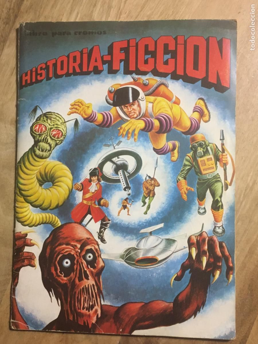 Coleccionismo &aacute;lbum: historia ficcion maga album de cromos completo perfecto estado como nuevo
