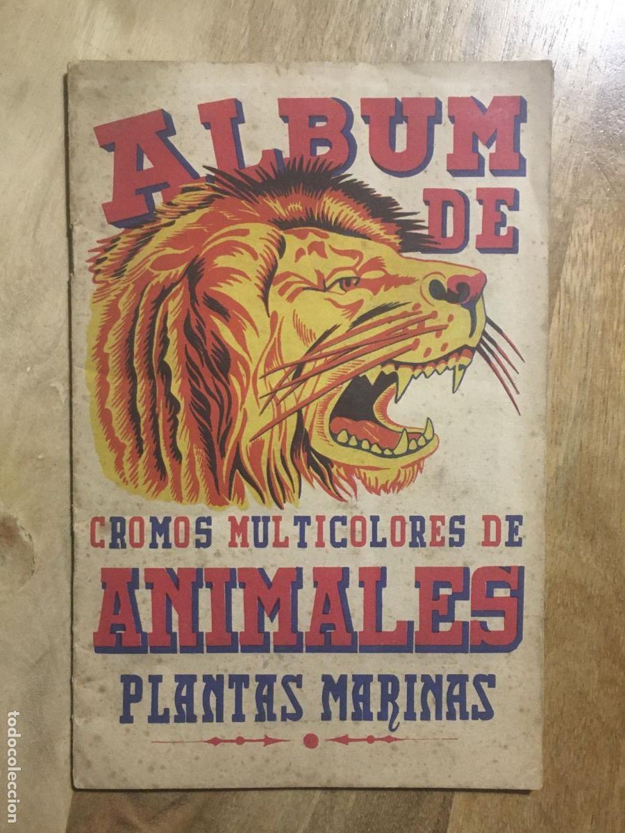 Coleccionismo &aacute;lbum: animales album de cromos completo perfecto estado como nuevo