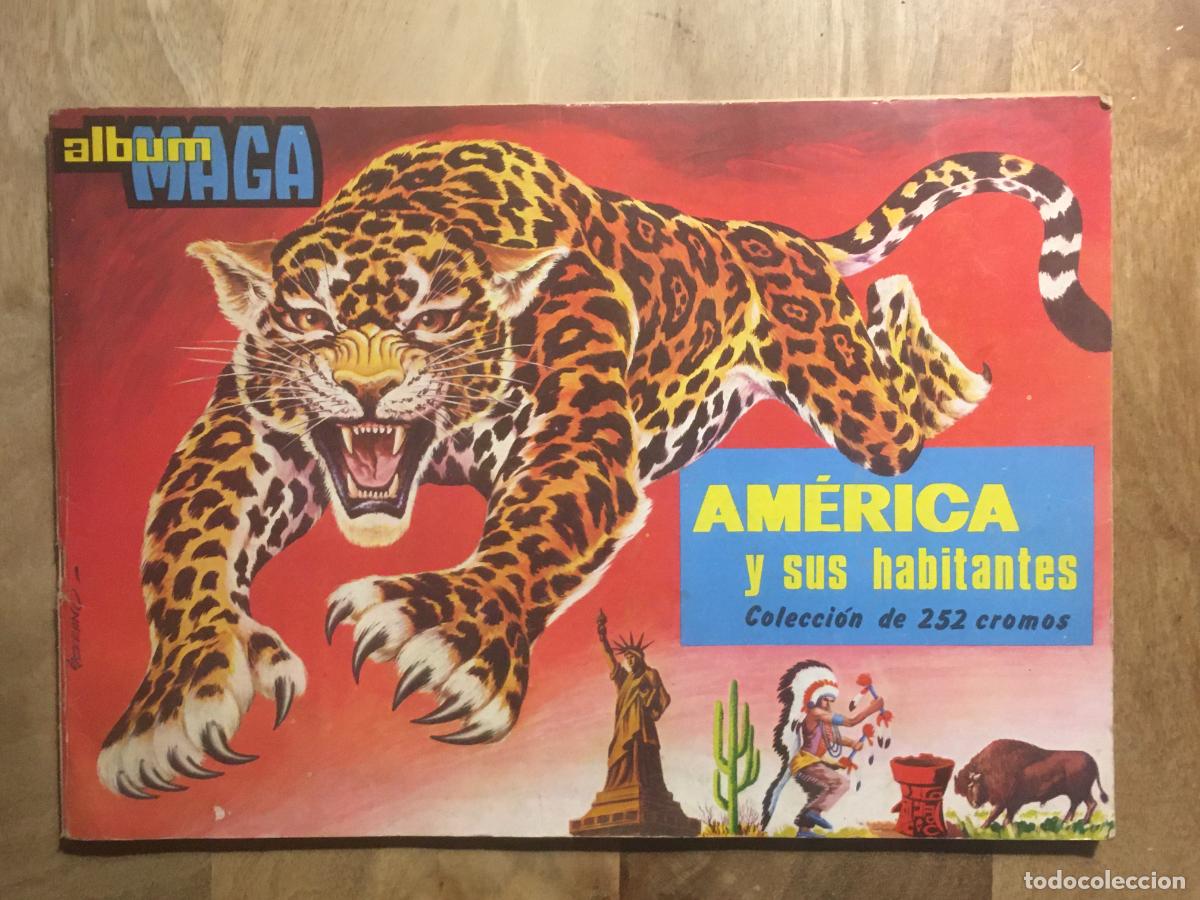 Coleccionismo &aacute;lbum: america y sus habitantes maga album de cromos completo perfecto estado como nuevo