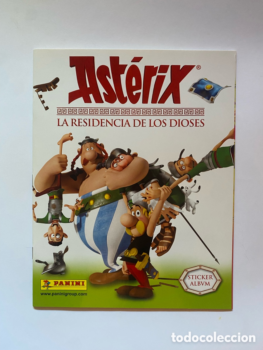 Coleccionismo &aacute;lbum: &Aacute;lbum de cromos Asterix La Residencia de los Dioses COMPLETO CROMOS SIN PEGAR