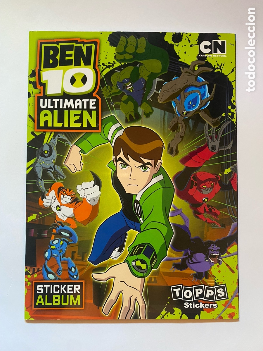 Coleccionismo &aacute;lbum: &Aacute;lbum de cromos Ben 10 Ultimate Alien COMPLETO