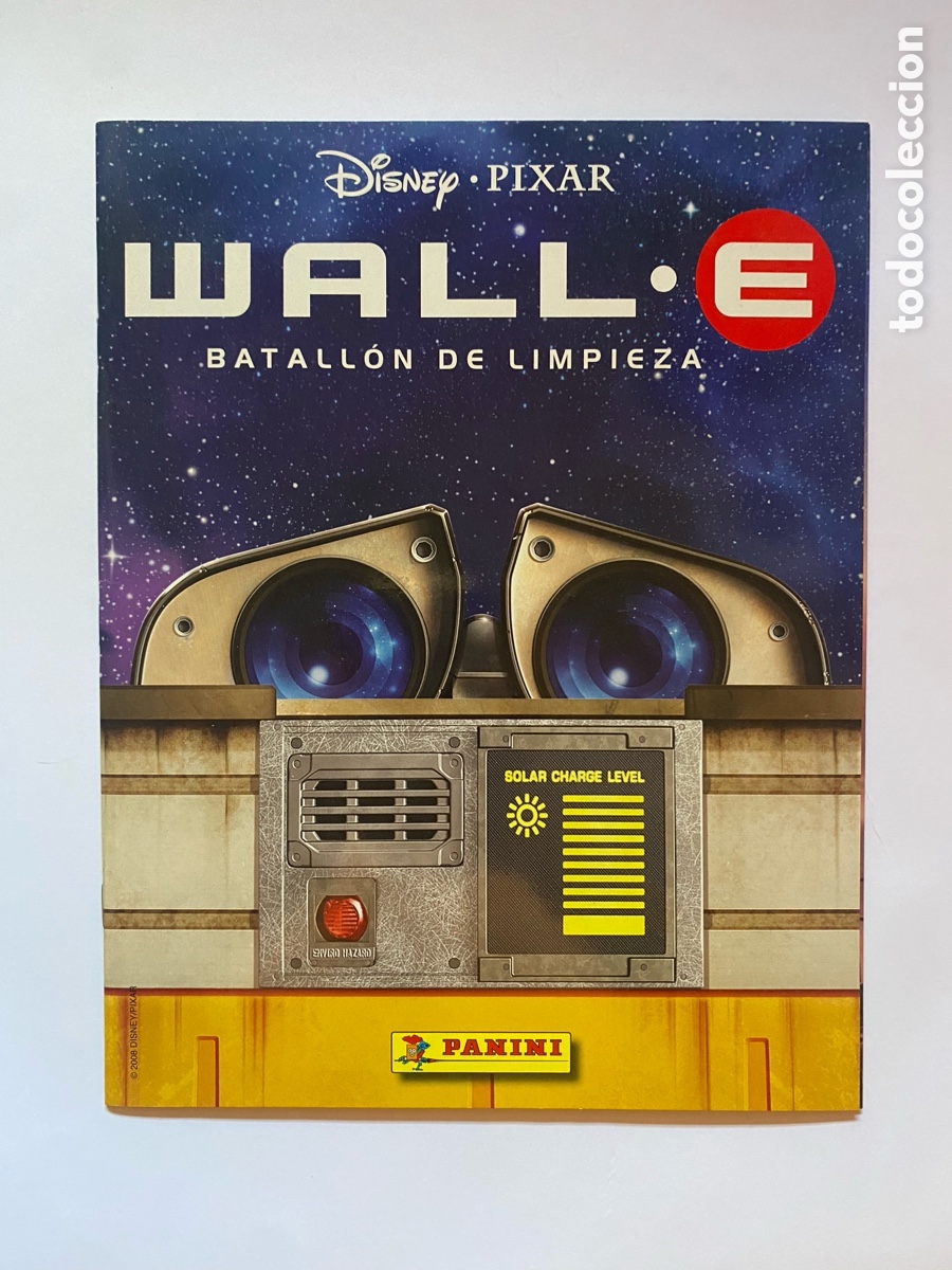 Coleccionismo &aacute;lbum: &Aacute;lbum de cromos Wall-e COMPLETO CROMOS SIN PEGAR