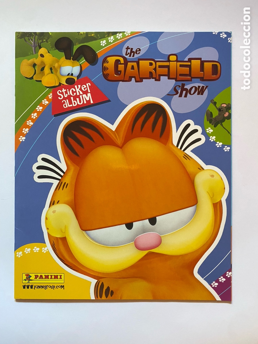 Coleccionismo &aacute;lbum: &Aacute;lbum de cromos The Garfield Show COMPLETO CROMOS SIN PEGAR