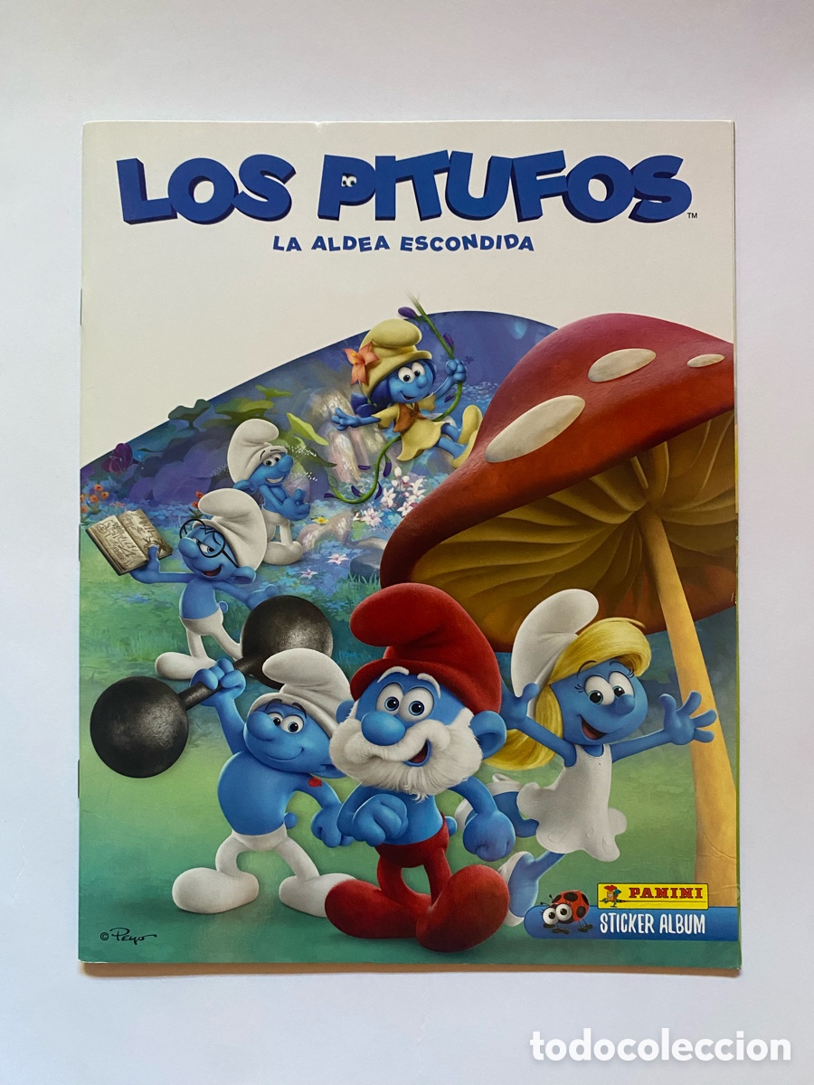 Coleccionismo &aacute;lbum: &Aacute;lbum de cromos Los Pitufos COMPLETO CROMOS SIN PEGAR