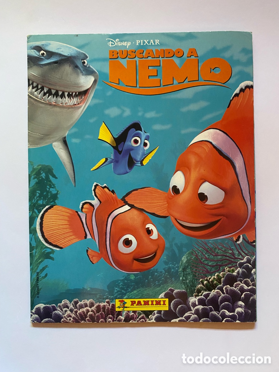 Coleccionismo &aacute;lbum: &Aacute;lbum de cromos Buscando a Nemo COMPLETO