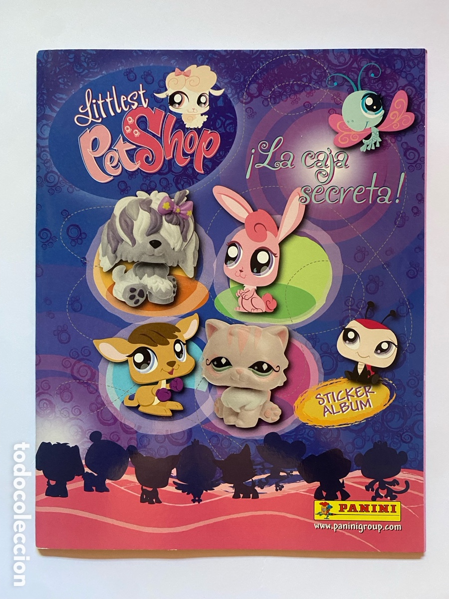 Coleccionismo &aacute;lbum: &Aacute;lbum de cromos Littles Pet Shop La Caja Secreta COMPLETO CROMOS SIN PEGAR