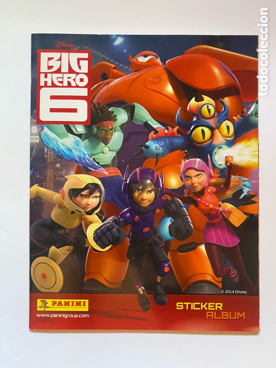 Coleccionismo &aacute;lbum: &Aacute;lbum de cromos Big Hero 6 COMPLETO CROMOS SIN PEGAR