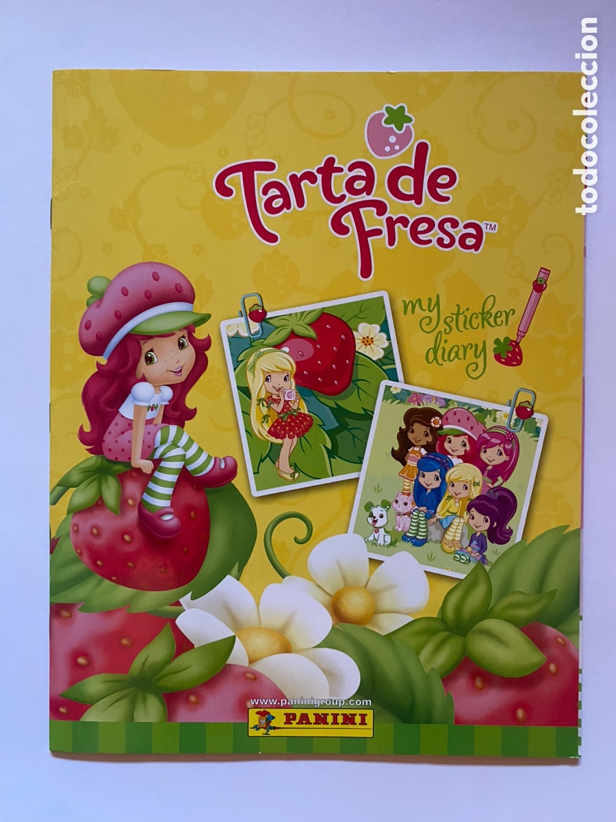 Coleccionismo &aacute;lbum: &Aacute;lbum de cromos Tarta de Fresa My Sticker Diary COMPLETO CROMOS SIN PEGAR