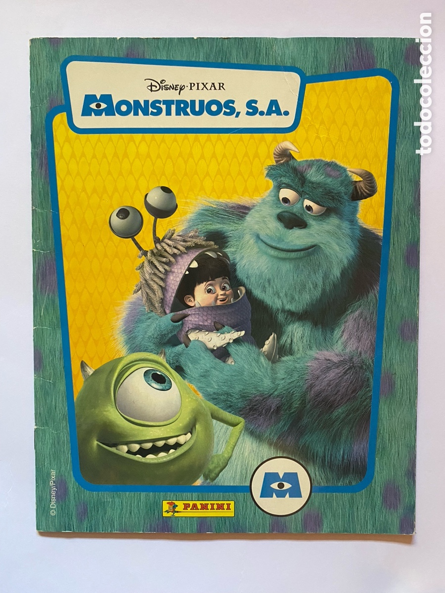 Coleccionismo &aacute;lbum: &Aacute;lbum de cromos Monstruos SA COMPLETO