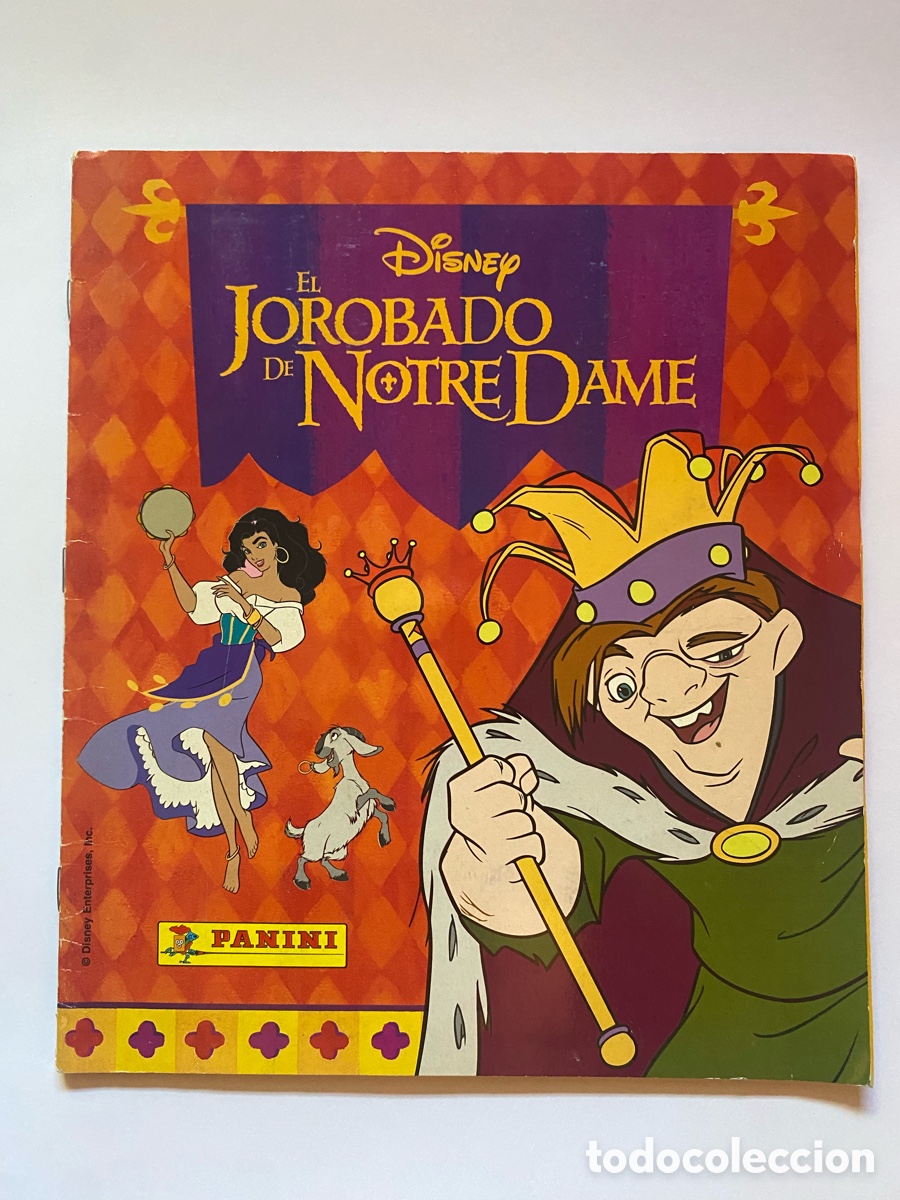 Coleccionismo &aacute;lbum: &Aacute;lbum de cromos El Jorobado de Notre Dame COMPLETO