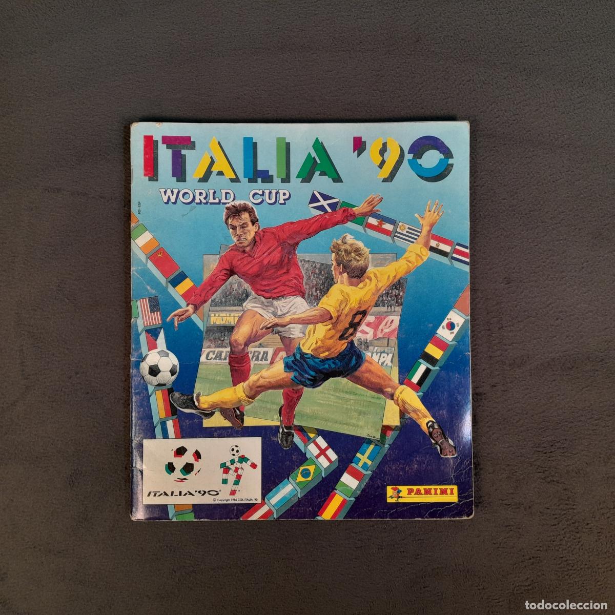 Sammeln Sammelalbum: ALB-139. &Aacute;LBUM DE CROMOS ITALIA '90 WORLD CUP. PANINI. 1990