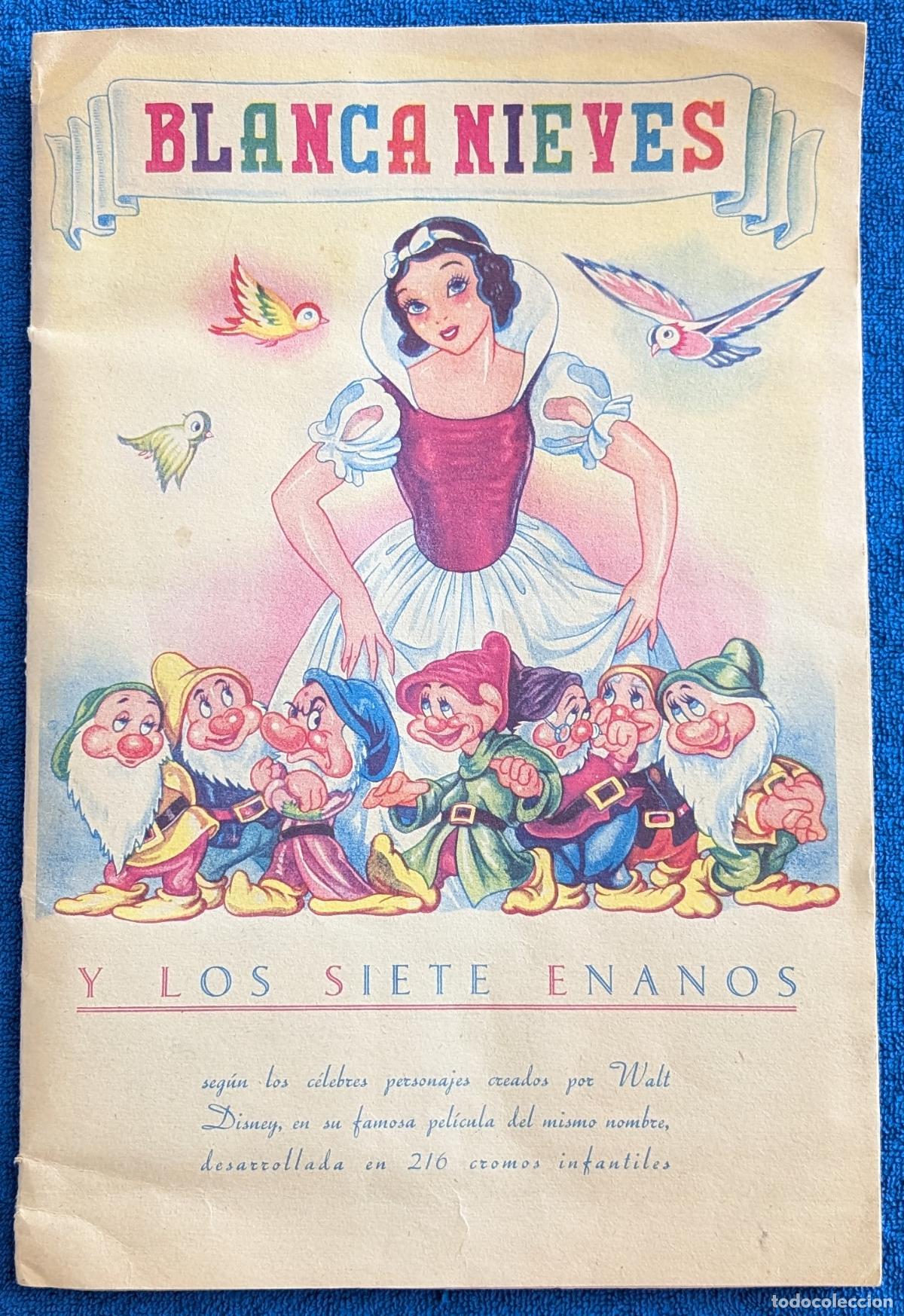 Coleccionismo &aacute;lbum: Blancanieves y los siete enanitos - Disgra-fher (1941) &iexcl;Completo!