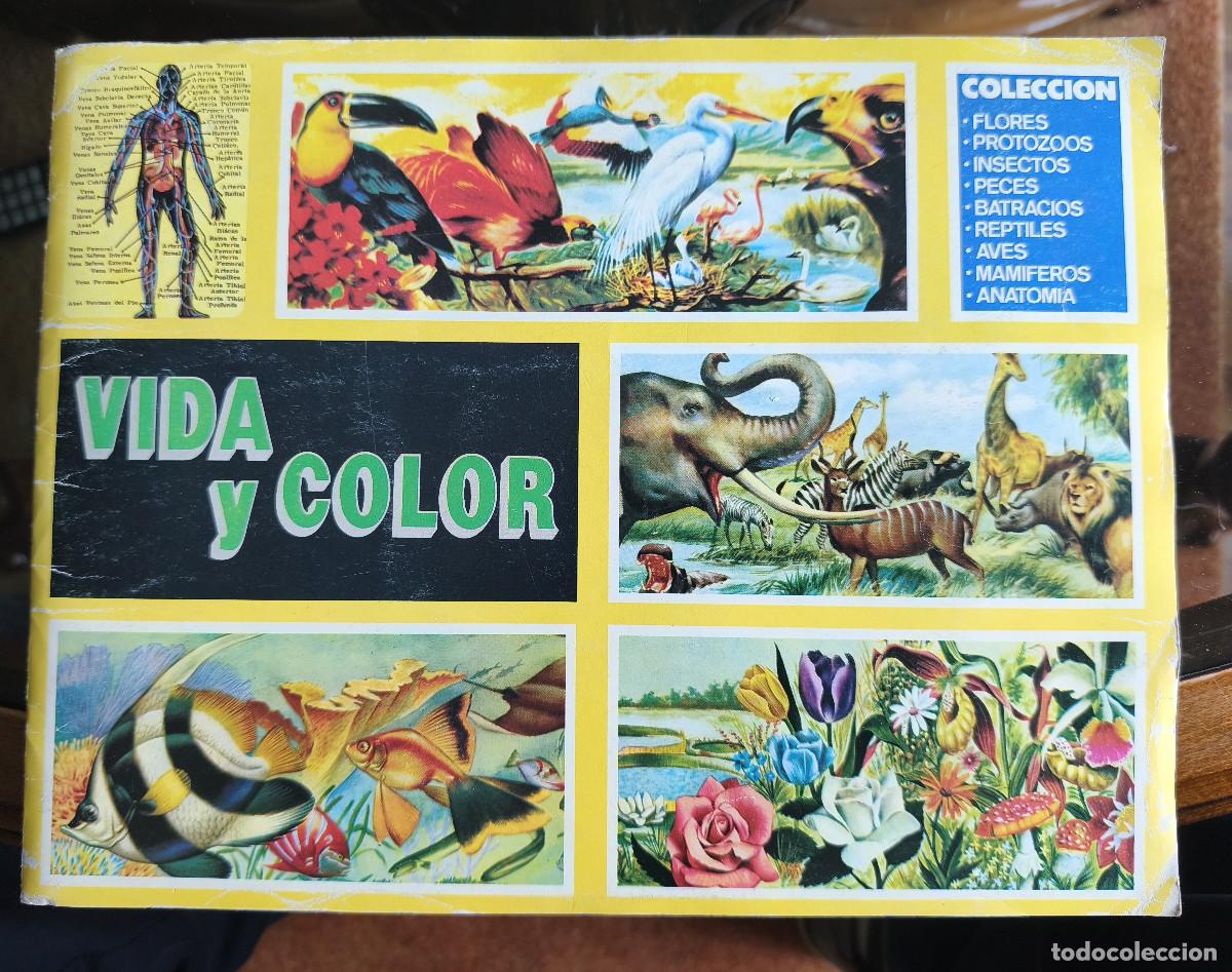 Sammeln Sammelalbum: ALBUM DE CROMOS DE VIDA Y COLOR DEL A&Ntilde;O 1992 COMPLETO- REF3