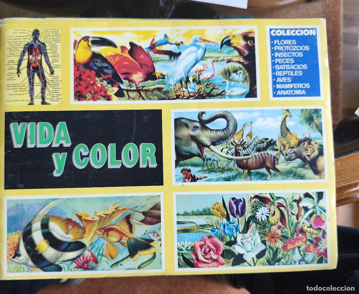 Sammeln Sammelalbum: ALBUM DE CROMOS DE VIDA Y COLOR DEL A&Ntilde;O 1992 COMPLETO- REF4