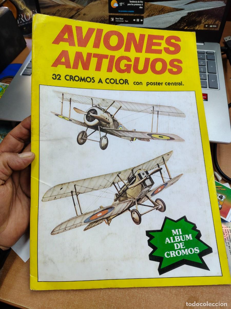 Coleccionismo &aacute;lbum: ALBUM DE CROMOS AVIONES ANTIGUOS. COMPLETO . VER FOTOS ADICIONALES