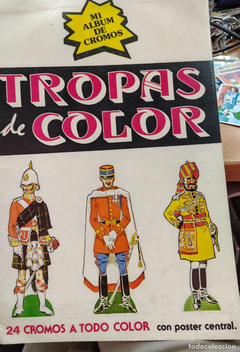 Coleccionismo &aacute;lbum: ALBUM DE CROMOS TROPAS DE COLOR. COMPLETO . VER FOTOS ADICIONALES
