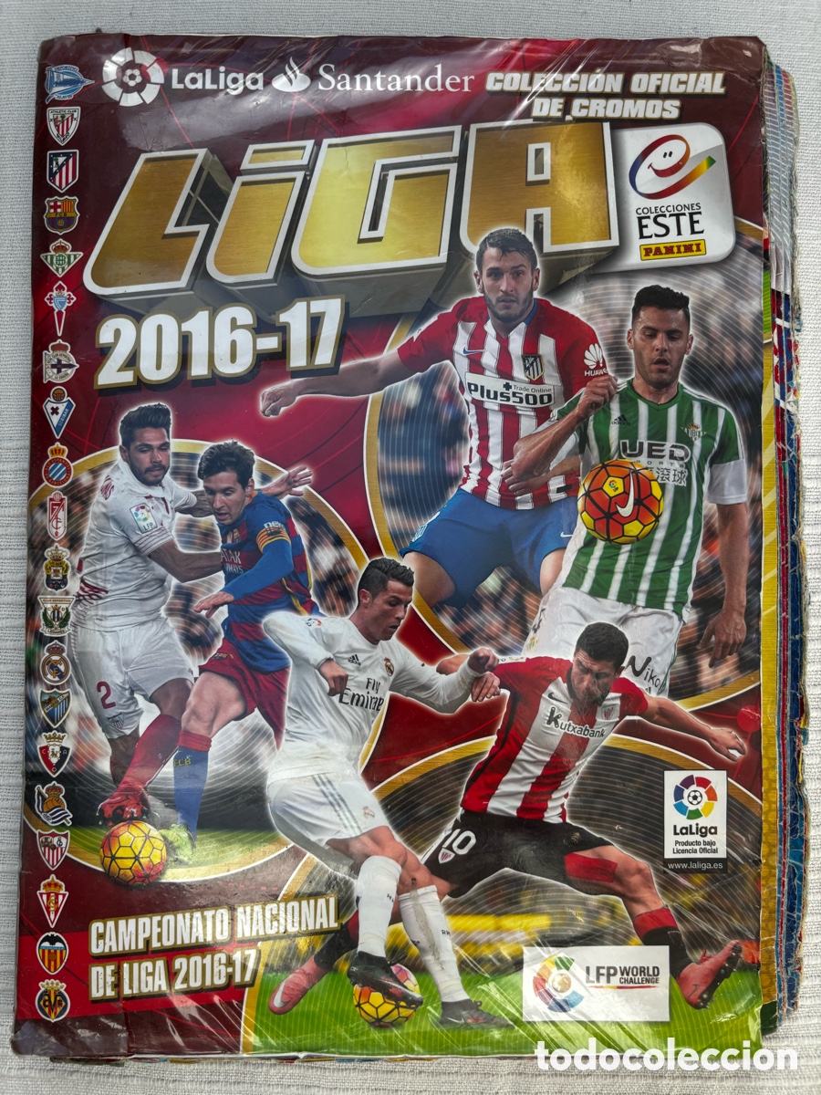 Sammeln Sammelalbum: &Aacute;lbum de f&uacute;tbol casi COMPLETO de LA LIGA 2016-17 Panini