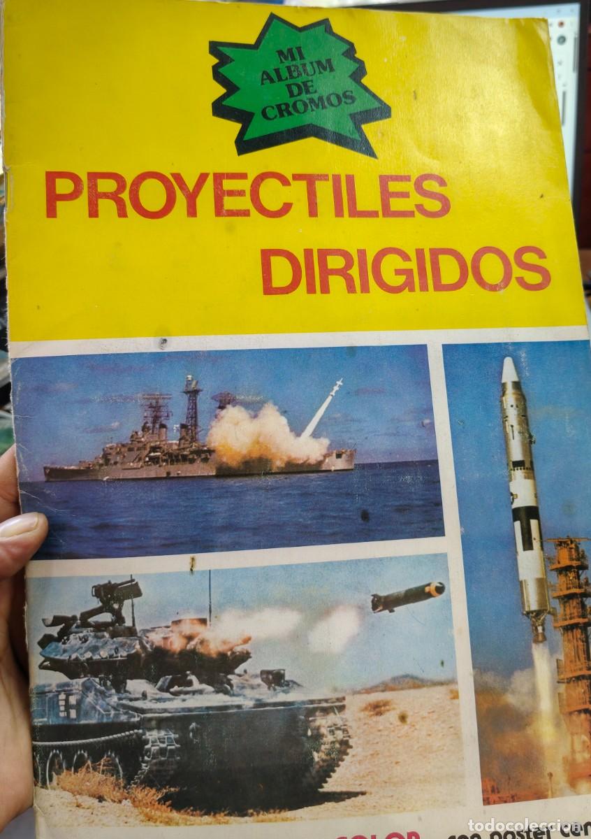 Collectable Albums: ALBUM DE CROMOS PROYECTILES DIRIGIDOS COMPLETO . VER FOTOS ADICIONALES