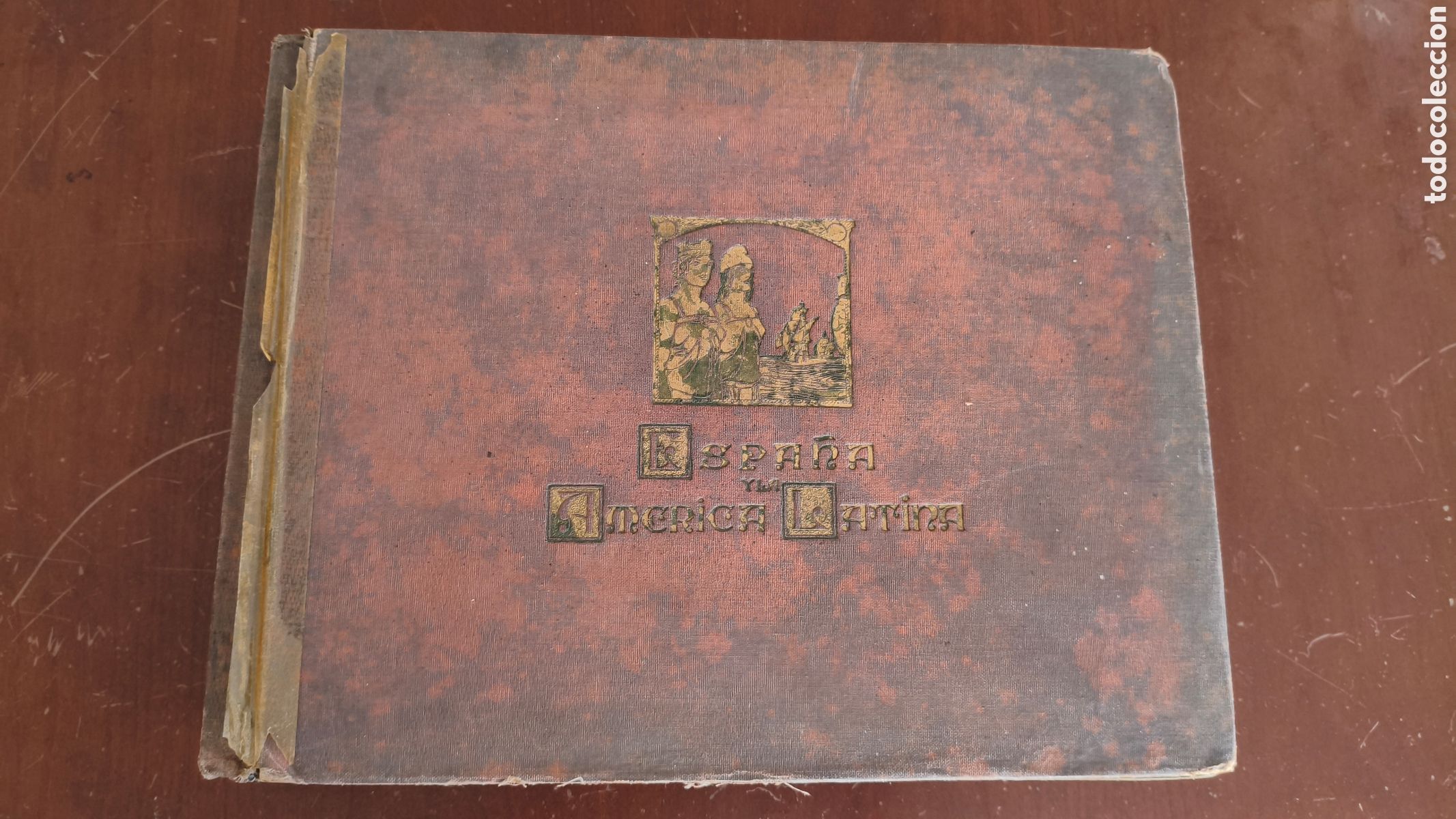 Sammeln Sammelalbum: Album cromos cigarros Espa&ntilde;a y la Am&eacute;rica Latina completo antiguo
