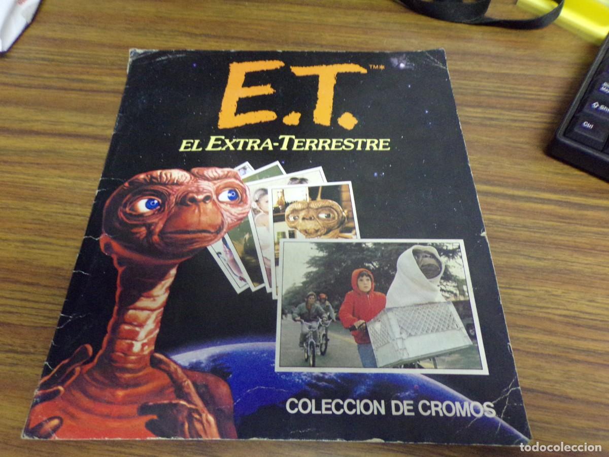 Coleccionismo &aacute;lbum: ALBUM DE CROMOS COMPLETO E.T EL EXTRA-TERRESTRE ESTE FOTOS DE TODO