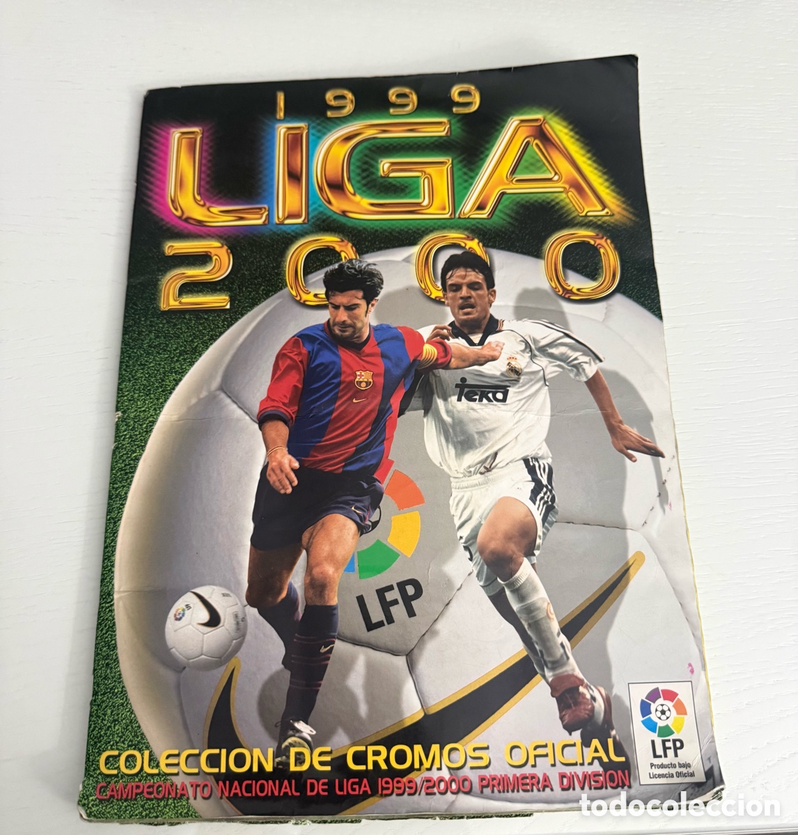 Coleccionismo &aacute;lbum: &Aacute;lbum completo liga este 1999 2000