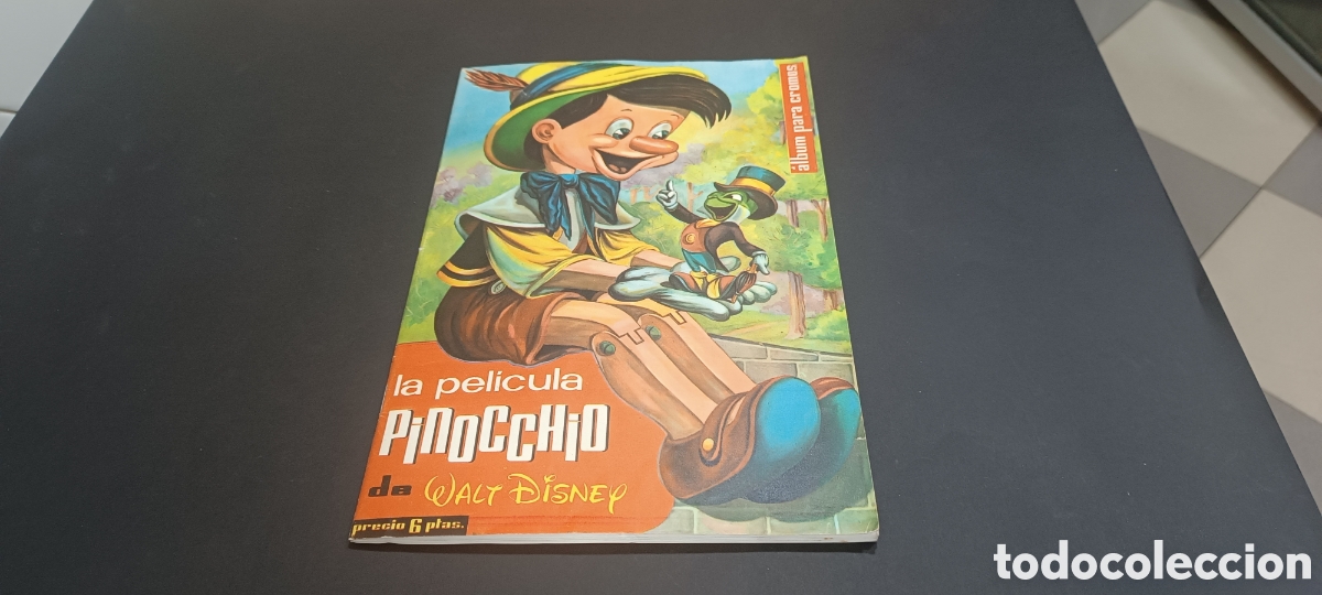 Sammeln Sammelalbum: ALBUM -&rdquo; PINOCCHIO &rdquo;- WALT DISNEY - EDITORIAL FHER 1962 - COMPLETO 240 CROMOS - GRANDISIMO ESTADO -