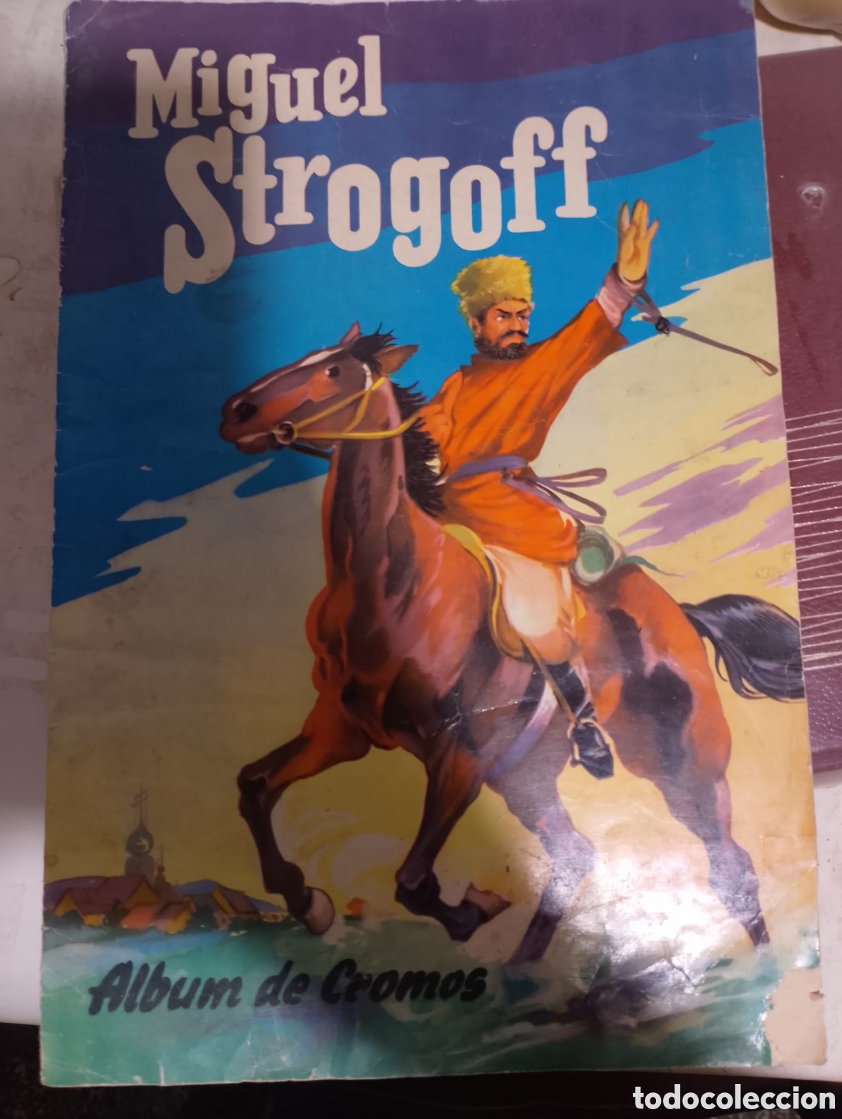 Collectionnisme Album: &Aacute;lbum de cromos completo Miguel Strogoff