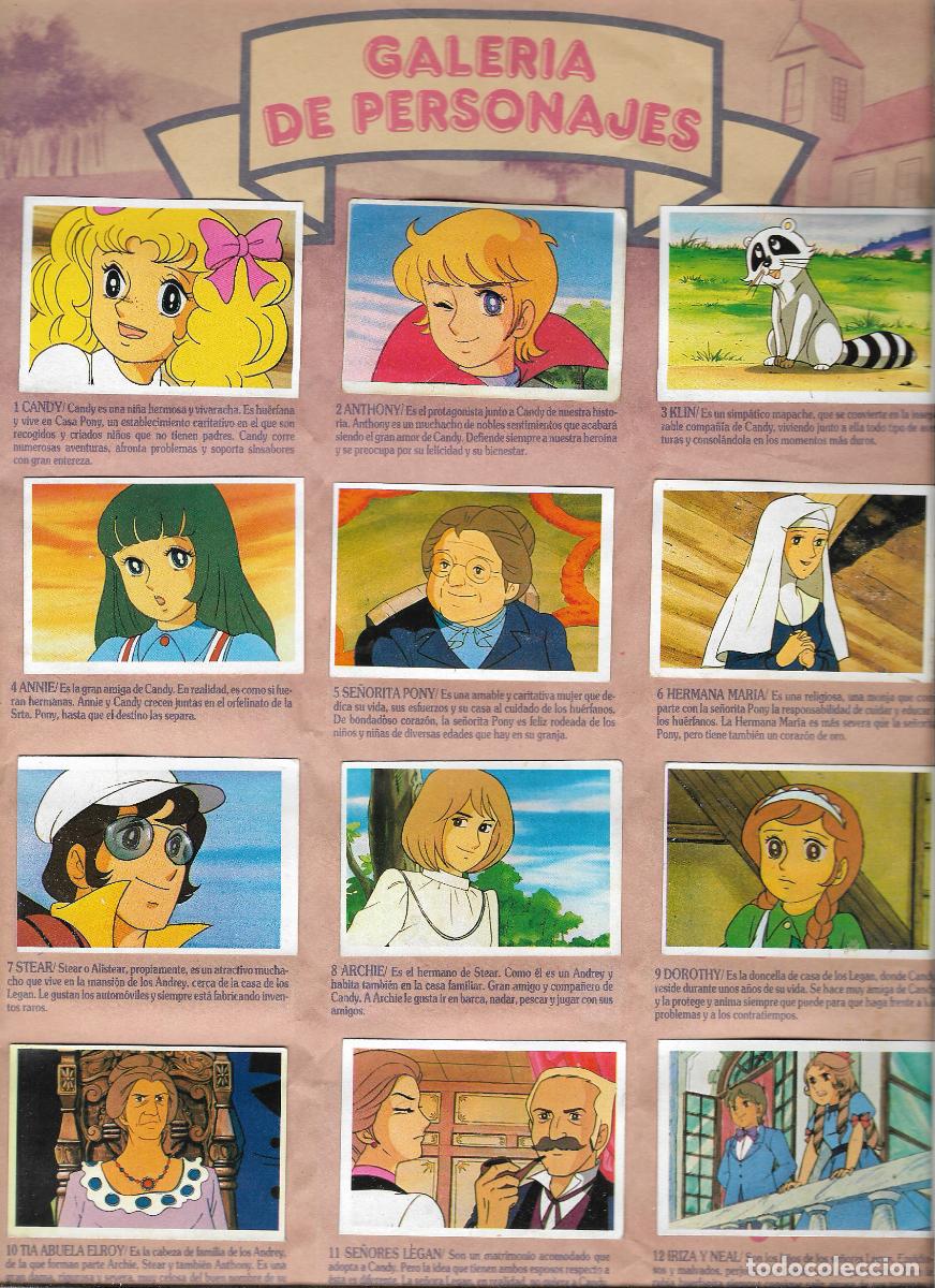 Coleccionismo &aacute;lbum: CANDY CANDY. EXITO EN T.V.E.. LIBRO DE CROMOS. &iexcl;&iexcl;COMPLETO !!. (C/35 RUM) - Foto 3