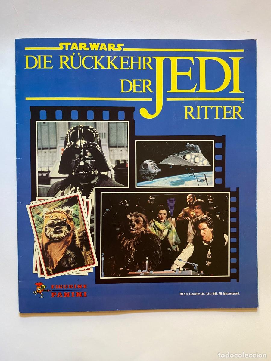 Coleccionismo &aacute;lbum: &Aacute;lbum de cromos El Retorno del Jedi (Alem&aacute;n) COMPLETO