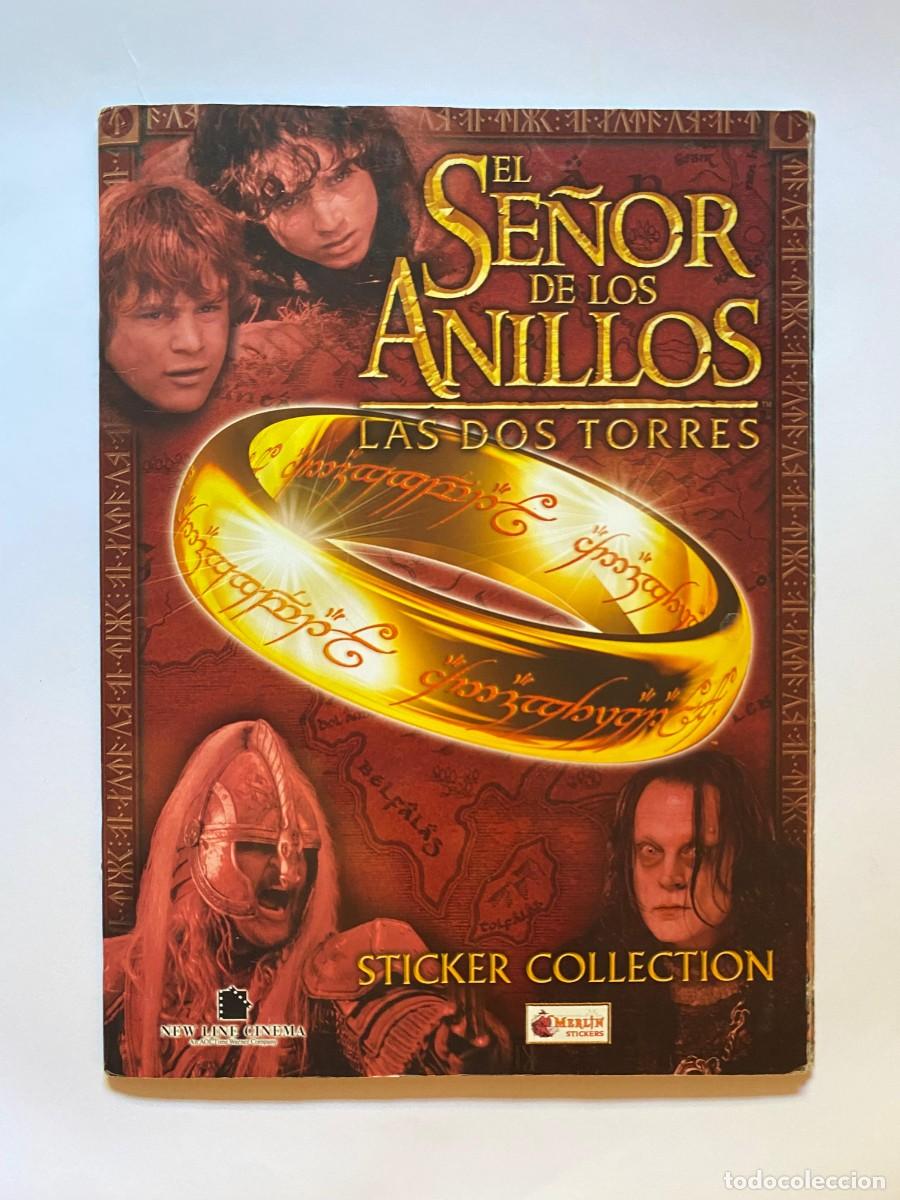 Collectionnisme Album: &Aacute;lbum de cromos El Se&ntilde;or de los Anillos, Las Dos Torres COMPLETO
