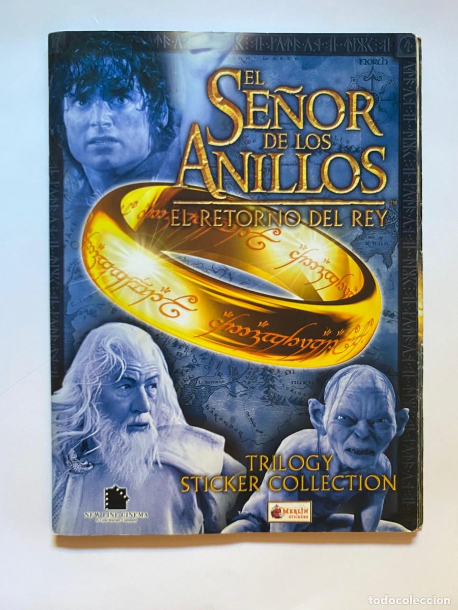 Coleccionismo &aacute;lbum: &Aacute;lbum de cromos El Se&ntilde;or de los Anillos, El Retorno del Rey COMPLETO