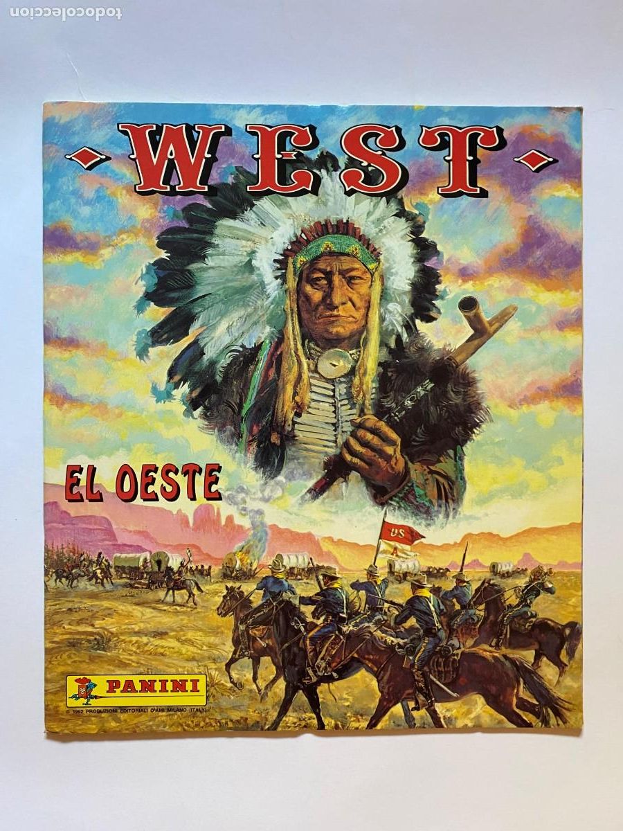 Coleccionismo &aacute;lbum: &Aacute;lbum de cromos West, El Oeste COMPLETO CROMOS SIN PEGAR
