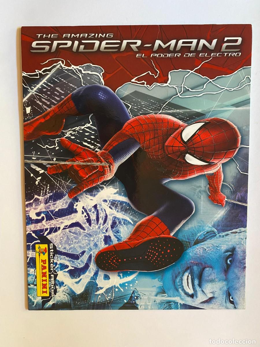 Coleccionismo &aacute;lbum: &Aacute;lbum de cromos The Amazing Spiderman 2 COMPLETO CROMOS SIN PEGAR