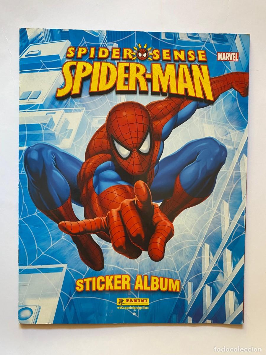 Coleccionismo &aacute;lbum: &Aacute;lbum de cromos Spiderman Spider Sense COMPLETO