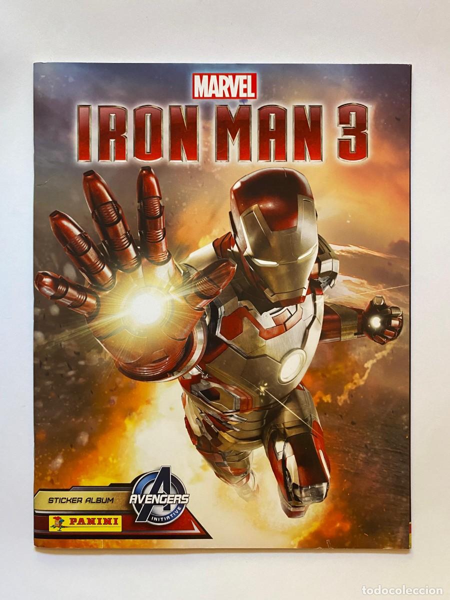 Coleccionismo &aacute;lbum: &Aacute;lbum de cromos Iron Man 3 COMPLETO CROMOS SIN PEGAR