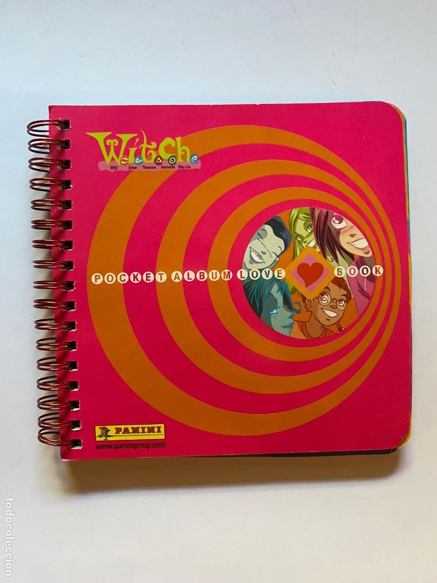 Coleccionismo &aacute;lbum: &Aacute;lbum de cromos Witch Pocket Album Love Book COMPLETO