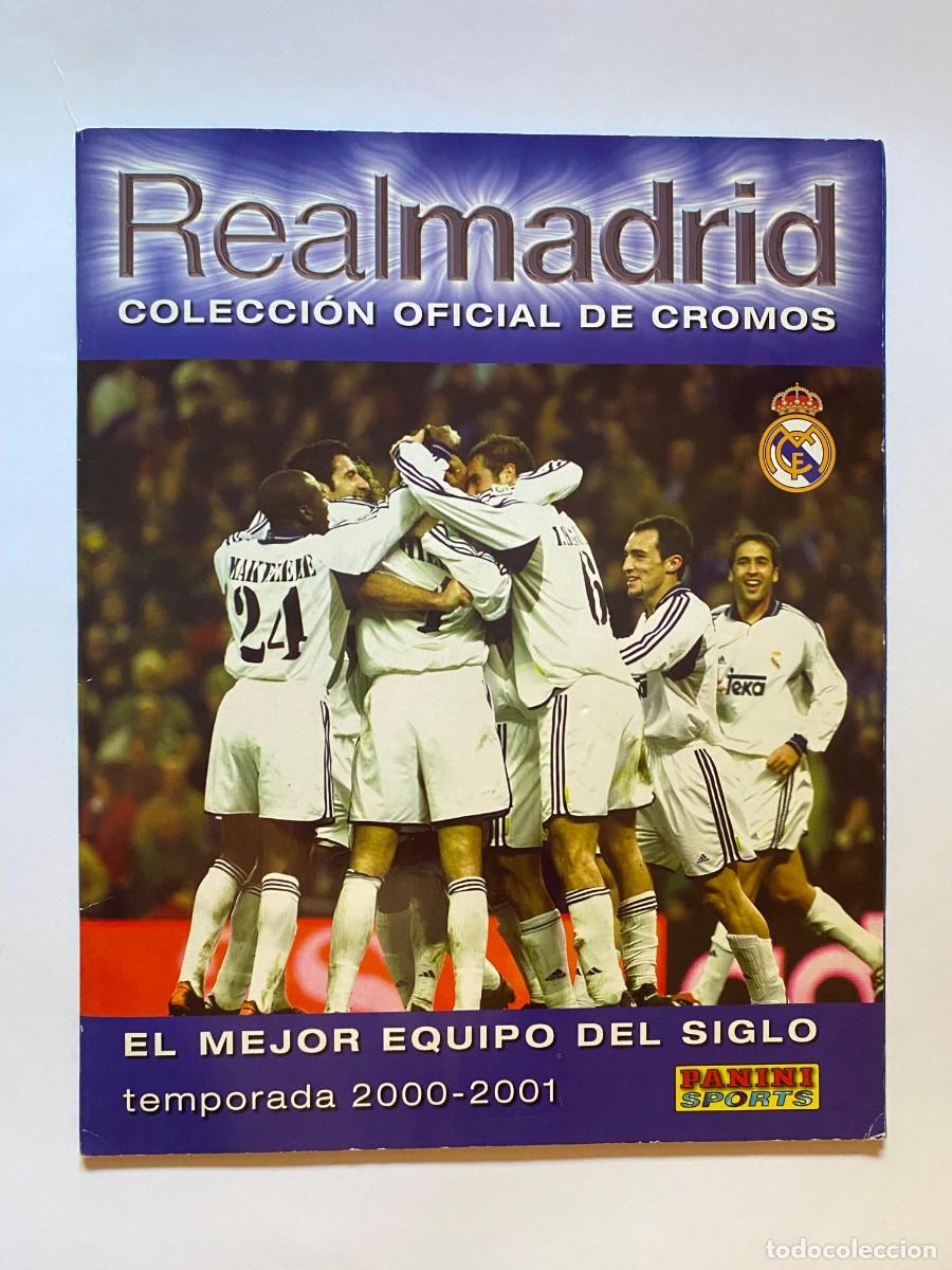 Coleccionismo &aacute;lbum: &Aacute;lbum de cromos Real Madrid Colecci&oacute;n Oficial de Cromos Temporada 2000-2001 COMPLETO