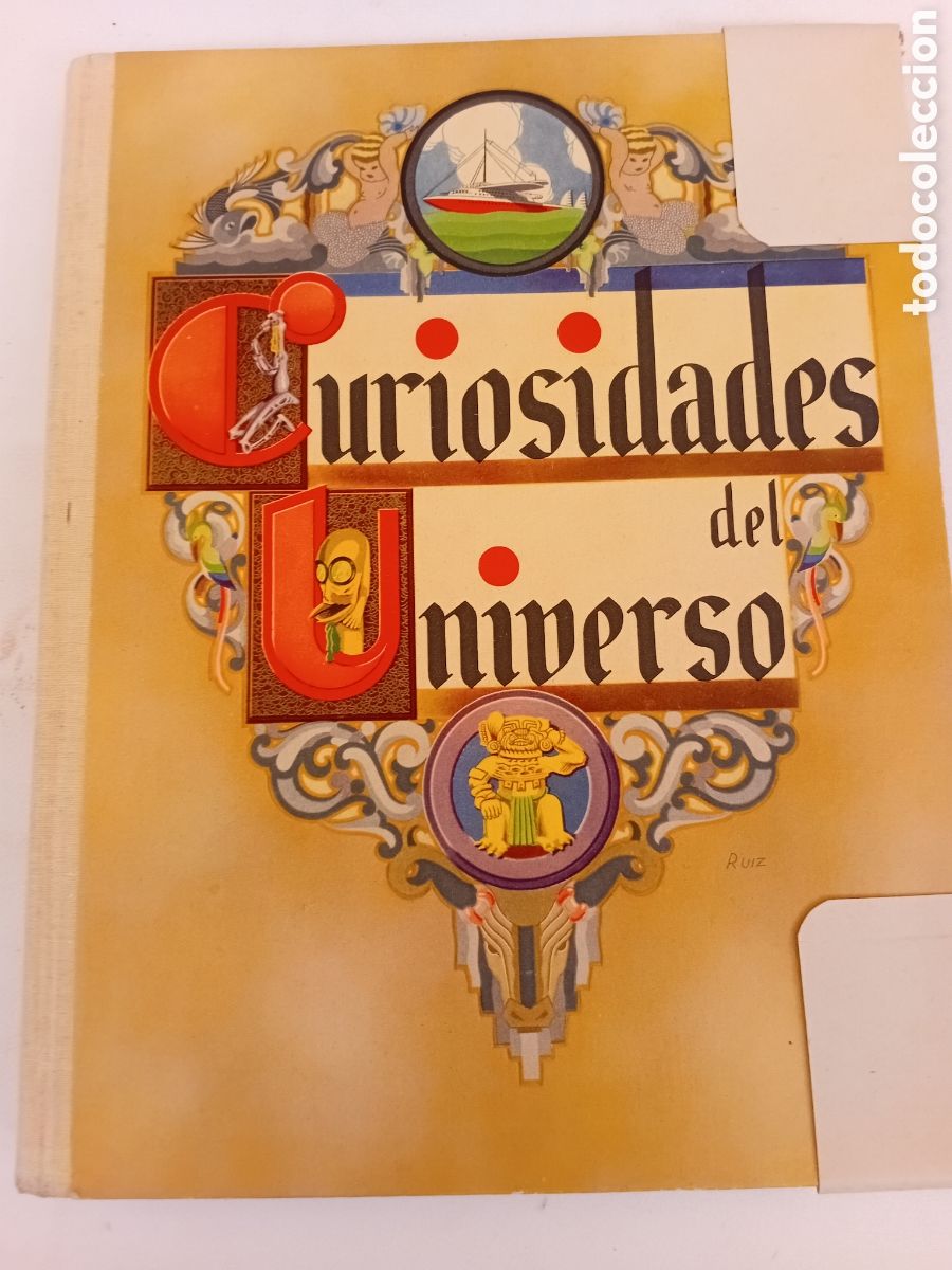 Coleccionismo &aacute;lbum: ALBUN CURIOSIDADES DEL UNIVERSO. CHOCOLATES NESTL&Eacute;. 1933. COMPLETO.