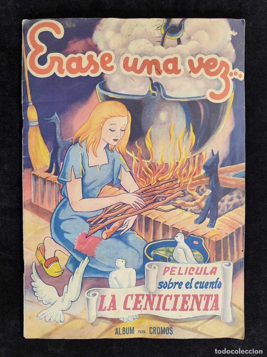 Coleccionismo &aacute;lbum: ERASE UNA VEZ&hellip; PEL&Iacute;CULA SOBRE LA CENICIENTA. &Aacute;LBUM CROMOS, FHER, 1951. COMPLETO