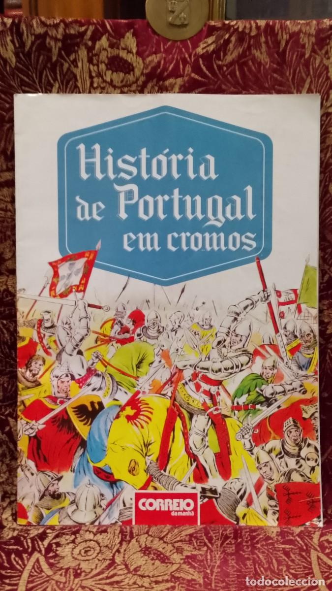 Colecionismo Caderneta: Caderneta Hist&oacute;ria de Portugal em cromos - Completa