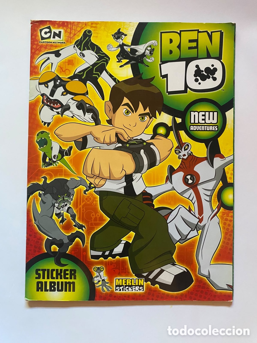 Coleccionismo &aacute;lbum: &Aacute;lbum de cromos Ben 10 New Adventures COMPLETO