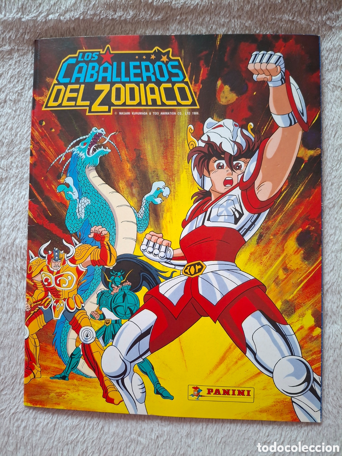 Collezionismo &Aacute;lbum: Los Caballeros del Zodiaco ,a&ntilde;o 1986 Panini