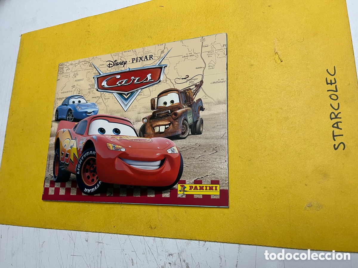 Coleccionismo &aacute;lbum: ALBUM COMPLETO CARS DISNEY PIXAR CROMOS. EDITORIAL PANINI