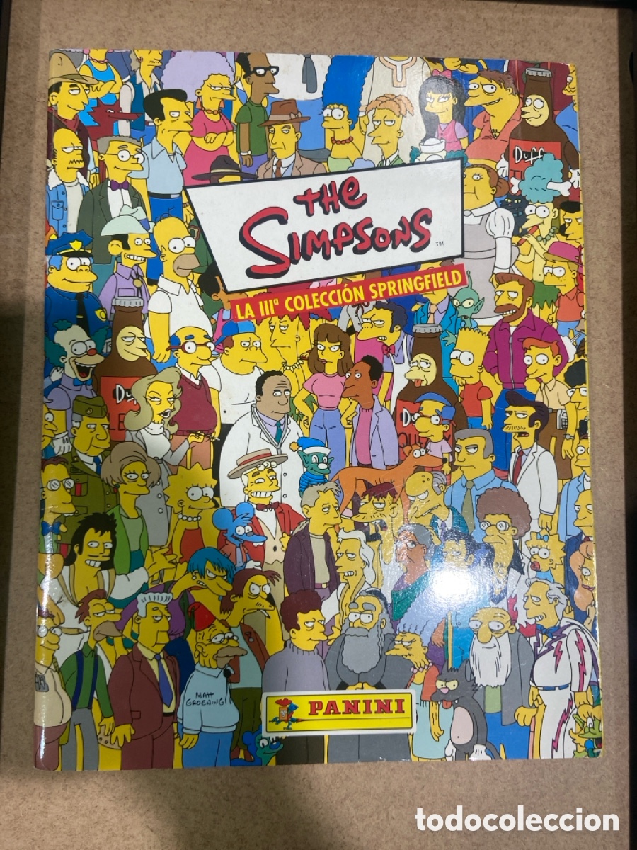 Coleccionismo &aacute;lbum: Album completo. The Simpsons. La III colecci&oacute;n Springfield
